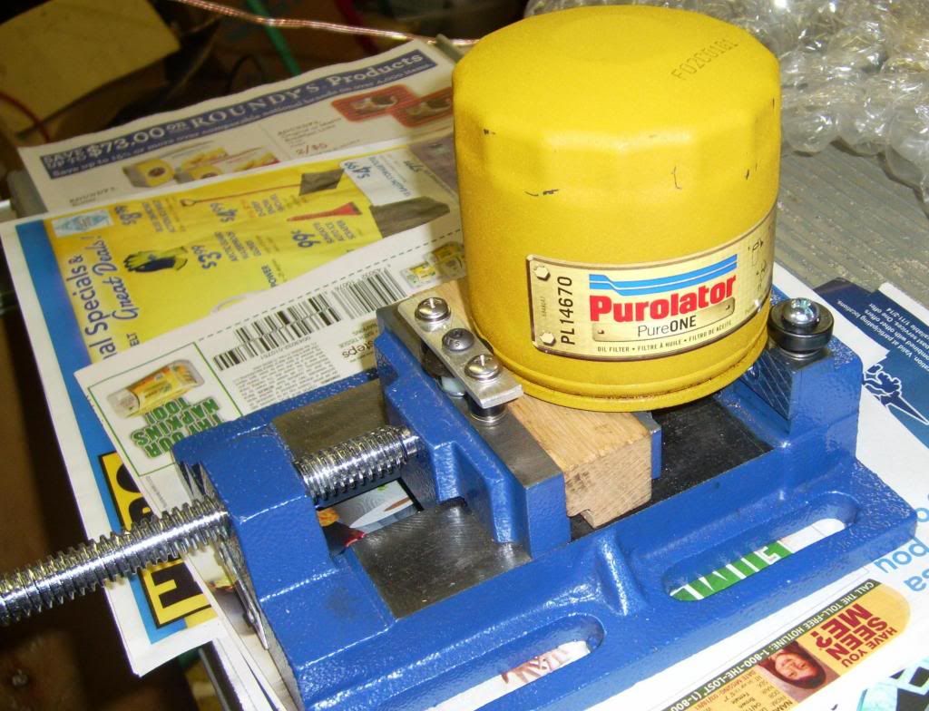How to build an oil filter cutter BobIsTheOilGuy